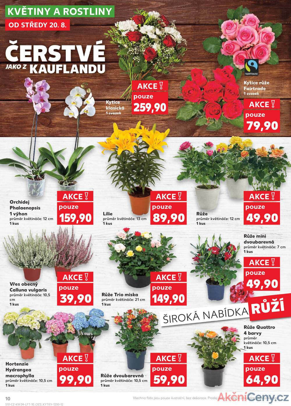 Leták Kaufland - Kaufland 20.8. - 26.8. - Kaufland - Varnsdorf - strana 10