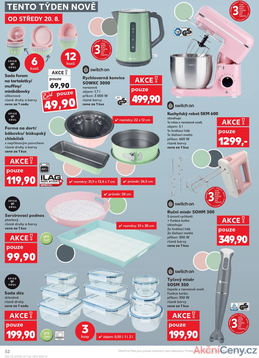 Leták Kaufland - Kaufland 20.8. - 26.8. - Kaufland - Plzeň (Lochotínská) - strana 52