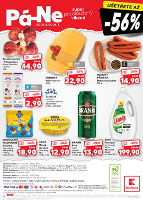 Kaufland 20.8. - 26.8. - Kaufland - Plzeň (Lochotínská)