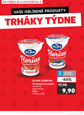 Kaufland 20.8. - 26.8. - Kaufland - Plzeň (Lochotínská)