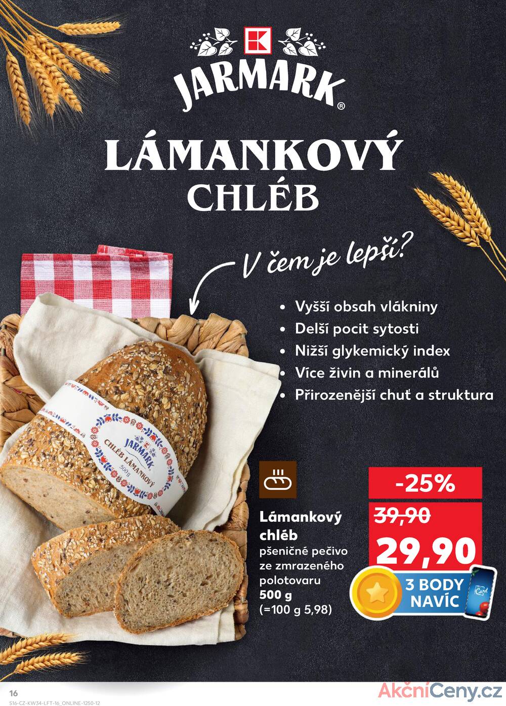 Leták Kaufland - Kaufland 20.8. - 26.8. - Kaufland - Třebíč Brněnská - strana 16