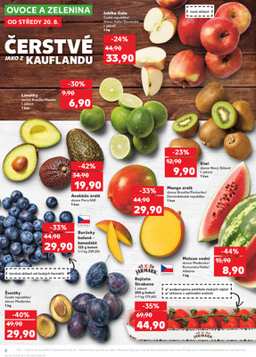 Kaufland 20.8. - 26.8. - Kaufland - Třebíč Brněnská