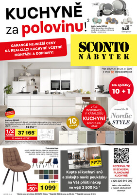 SCONTO Nábytek : 1 leták