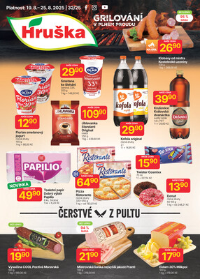 Hruška od 19.8. do 25.8.2025
