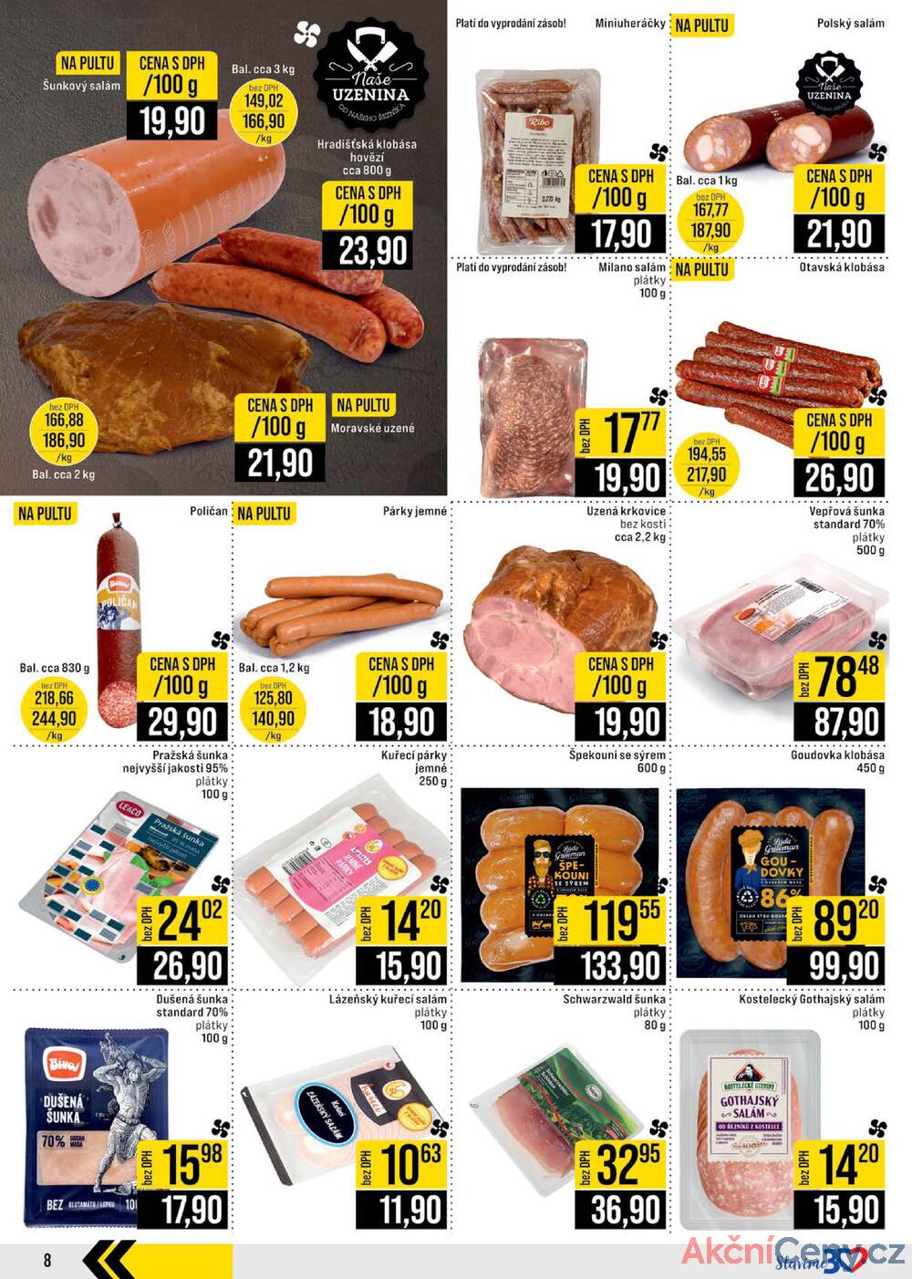 Leták JIP - JIP Cash & Carry Jilemnice, Pardubice, Ostrava, Karlovy Vary, Olomouc a Zlín od 20.8. do 26.8.2025 - strana 8 Leták JIP - JIP Cash & Carry Jilemnice, Pardubice, Ostrava, Karlovy Vary, Olomouc a Zlín od 20.8. do 26.8.2025 - strana 8