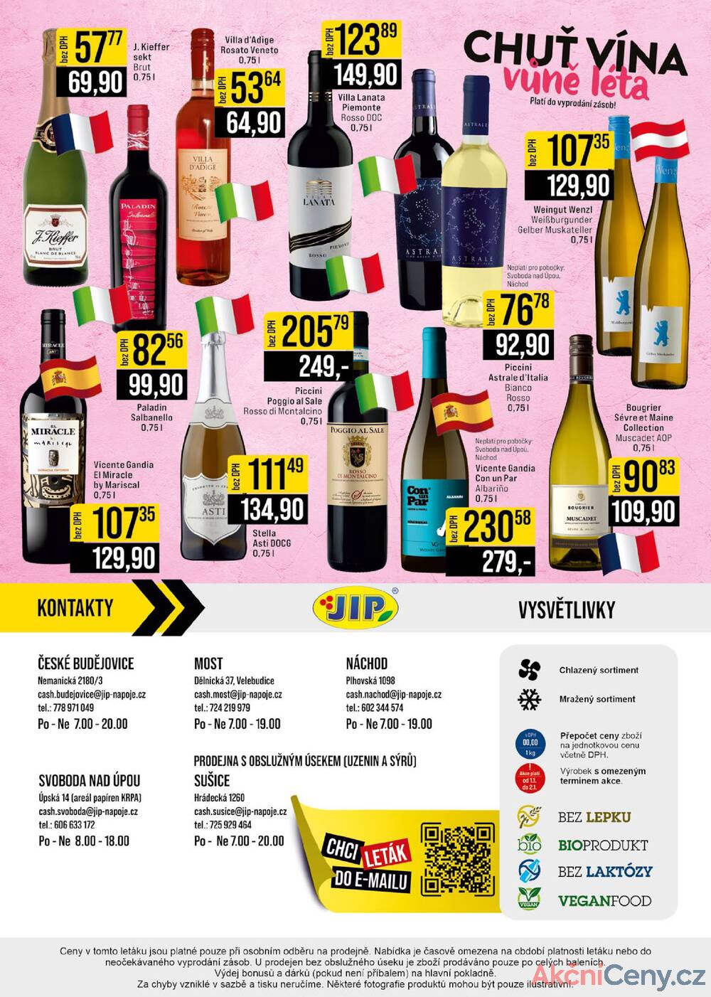Leták JIP - JIP Cash & Carry České Budějovice, Most, Náchod, Polička, Sušice a Svoboda nad Úpou od 20.8. do 26.8.2025 - strana 24 Leták JIP - JIP Cash & Carry České Budějovice, Most, Náchod, Polička, Sušice a Svoboda nad Úpou od 20.8. do 26.8.2025 - strana 24