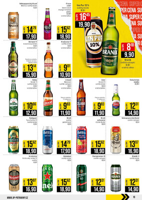 JIP Cash & Carry České Budějovice, Most, Náchod, Polička, Sušice a Svoboda nad Úpou od 20.8. do 26.8.2025