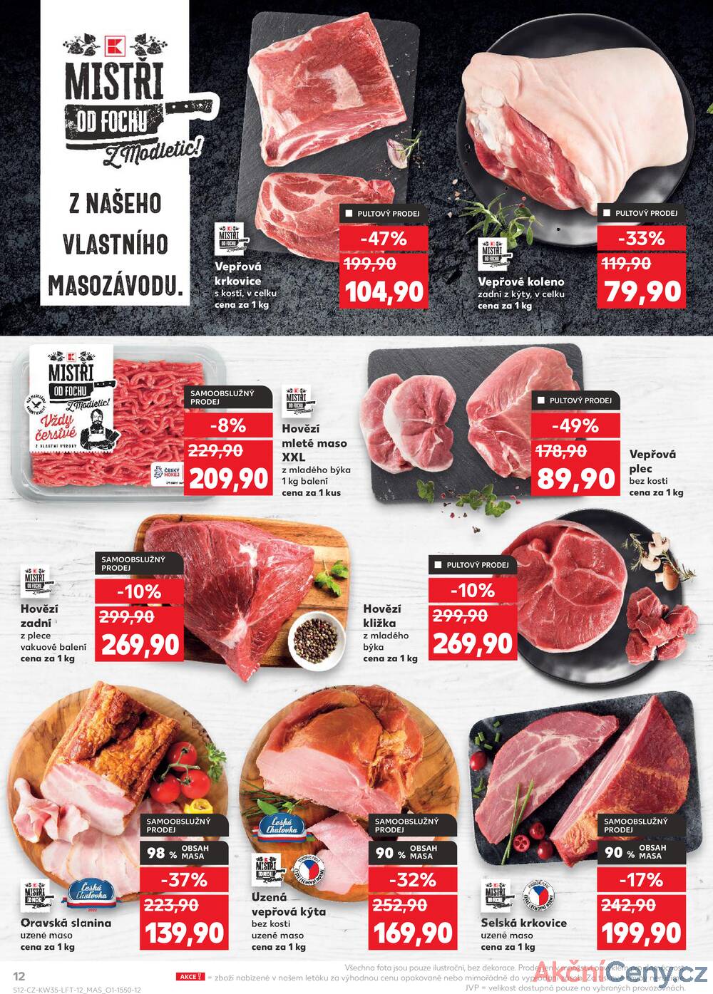 Leták Kaufland - Kaufland 27.8. - 2.9. - Kaufland - Třeboň - strana 12