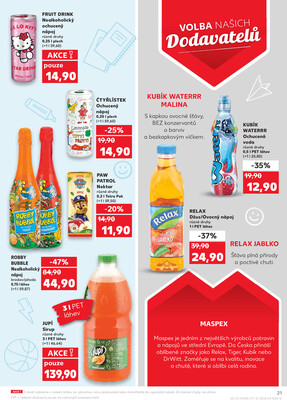 Kaufland 27.8. - 2.9. - Kaufland - Děčín