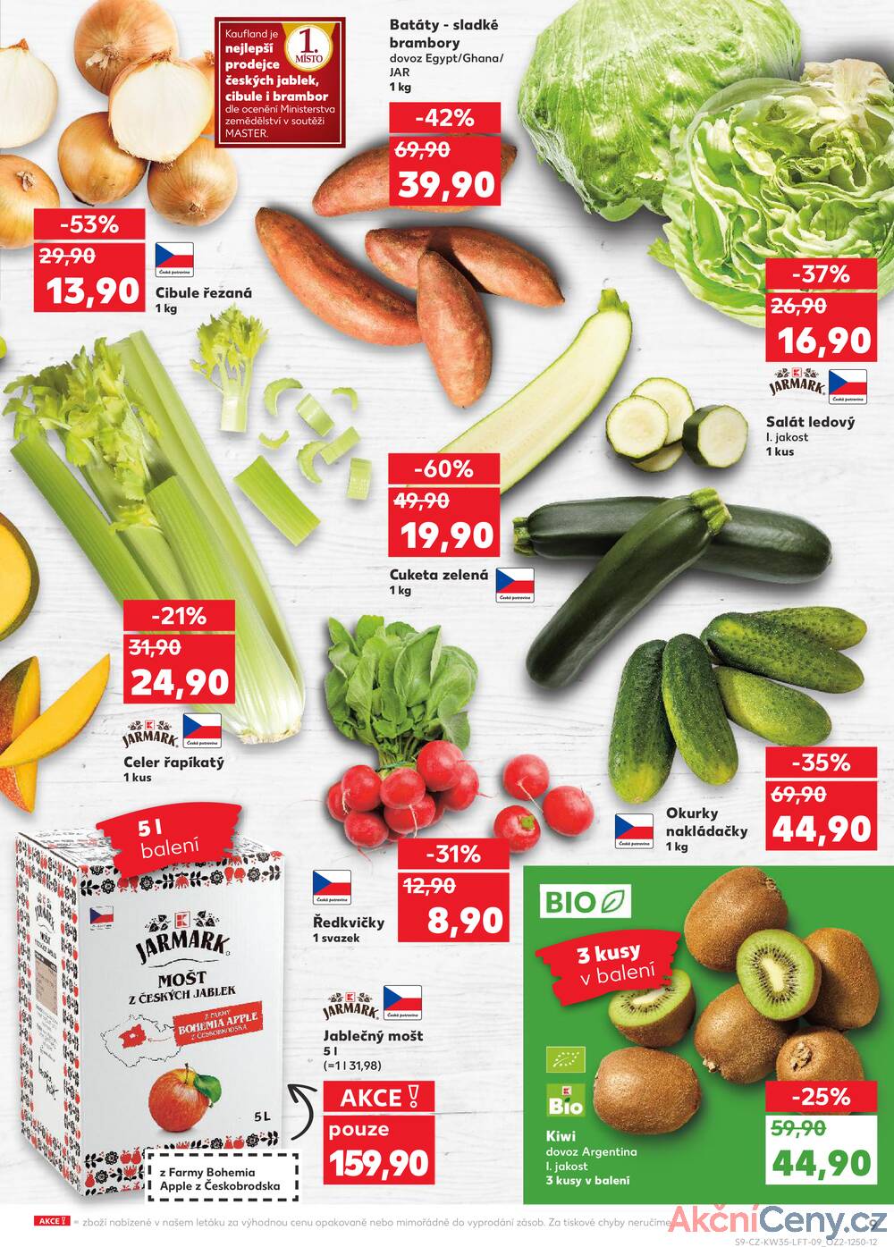 Leták Kaufland - Kaufland 27.8. - 2.9. - Kaufland - Tábor - strana 9