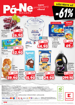 Kaufland 27.8. - 2.9. - Kaufland - Jablonec nad Nisou (Jateční)