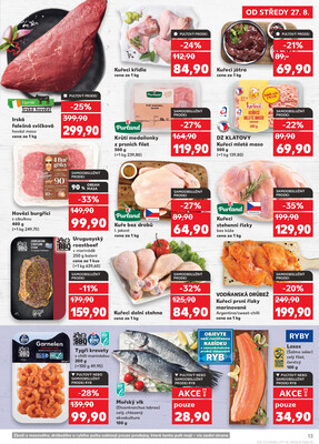 Kaufland 27.8. - 2.9. - Kaufland Praha-Barrandov
