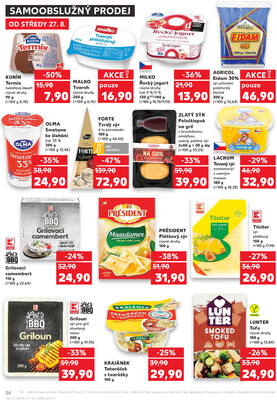 Kaufland 27.8. - 2.9. - Kaufland Praha-Barrandov