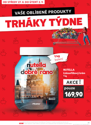 Kaufland 27.8. - 2.9. - Kaufland Praha-Barrandov