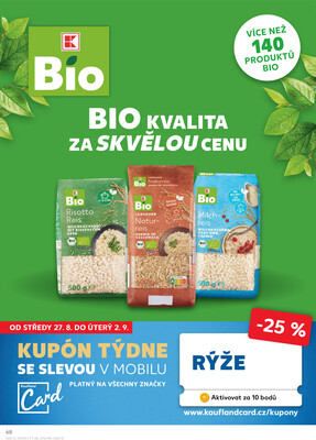Kaufland 27.8. - 2.9. - Kaufland Praha-Barrandov