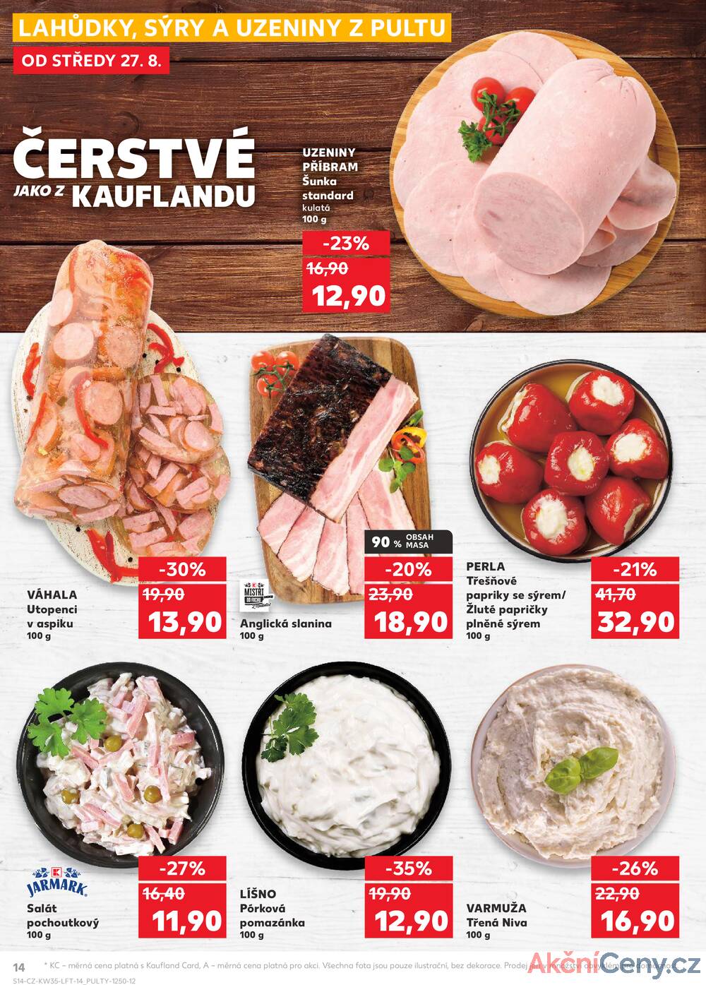 Leták Kaufland - Kaufland 27.8. - 2.9. - Kaufland - Znojmo (Jarošova) - strana 14