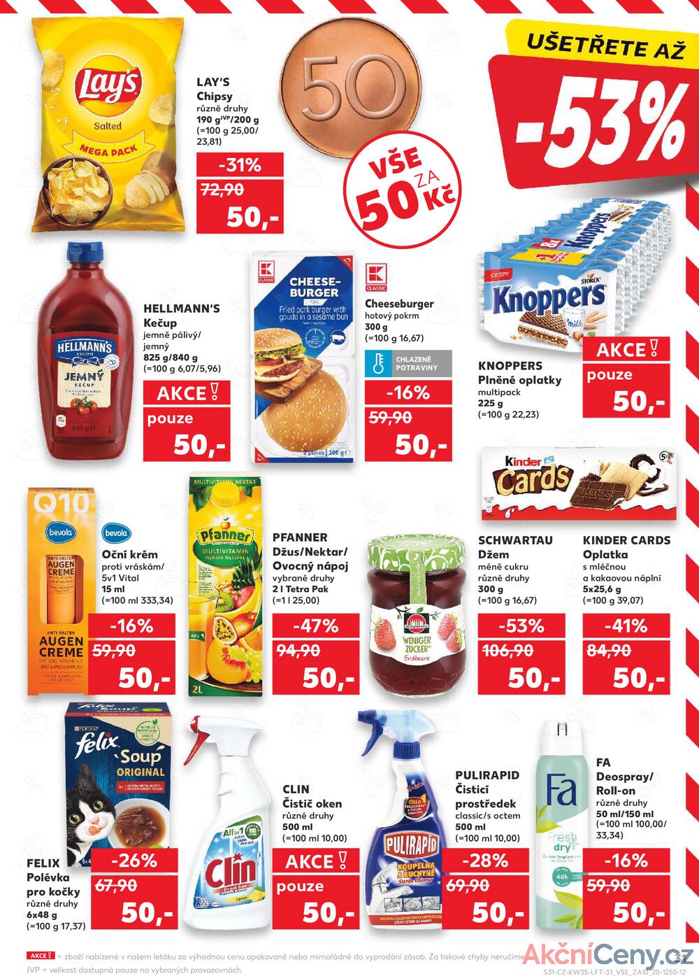 Leták Kaufland - Kaufland 27.8. - 2.9. - Kaufland - Znojmo (Jarošova) - strana 31