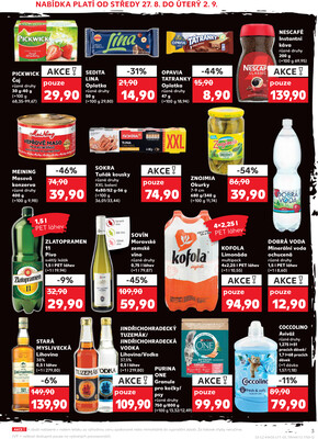 Kaufland 27.8. - 2.9. - Kaufland - Znojmo (Jarošova)
