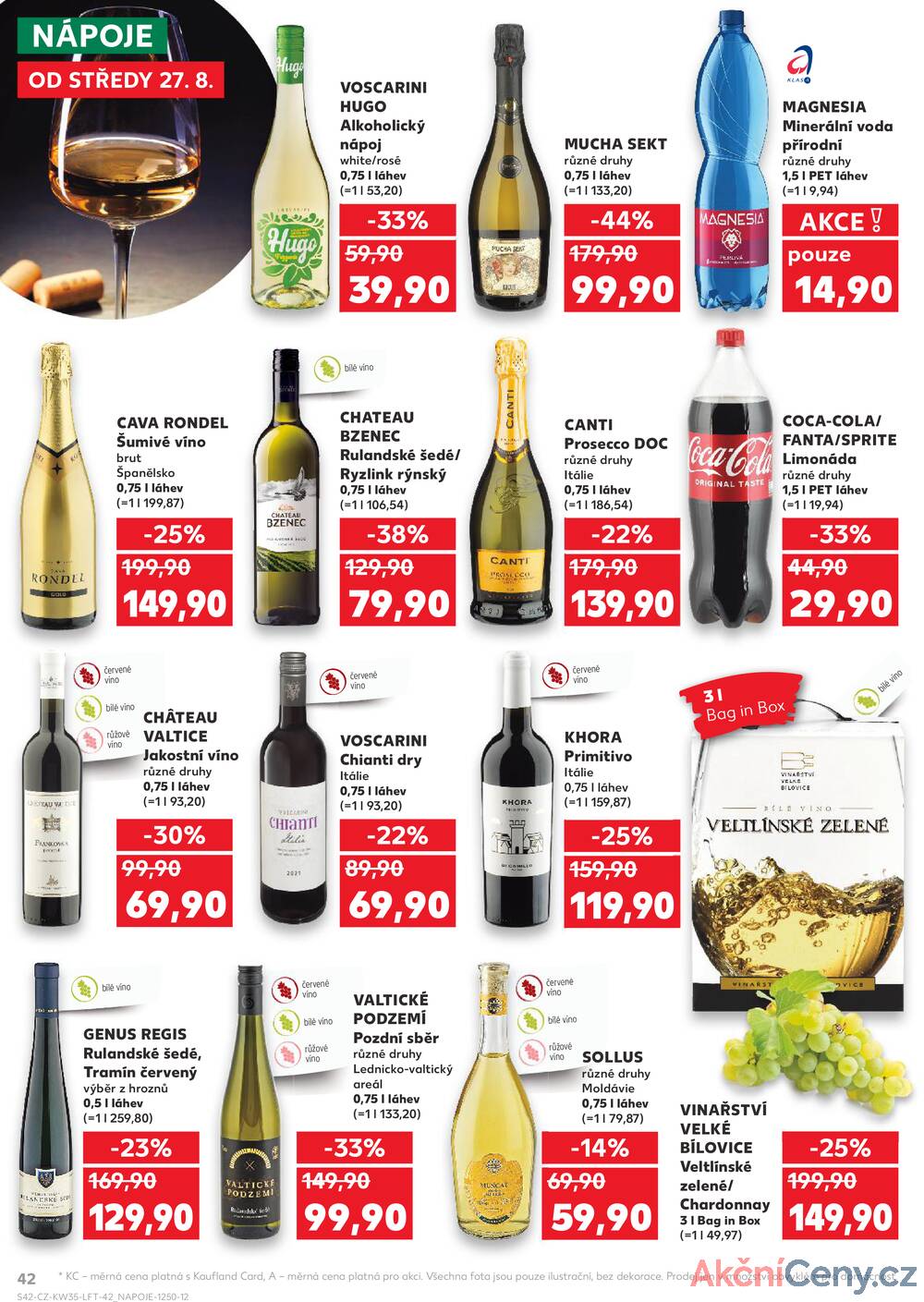Leták Kaufland - Kaufland 27.8. - 2.9. - Kaufland - Vsetín - strana 42