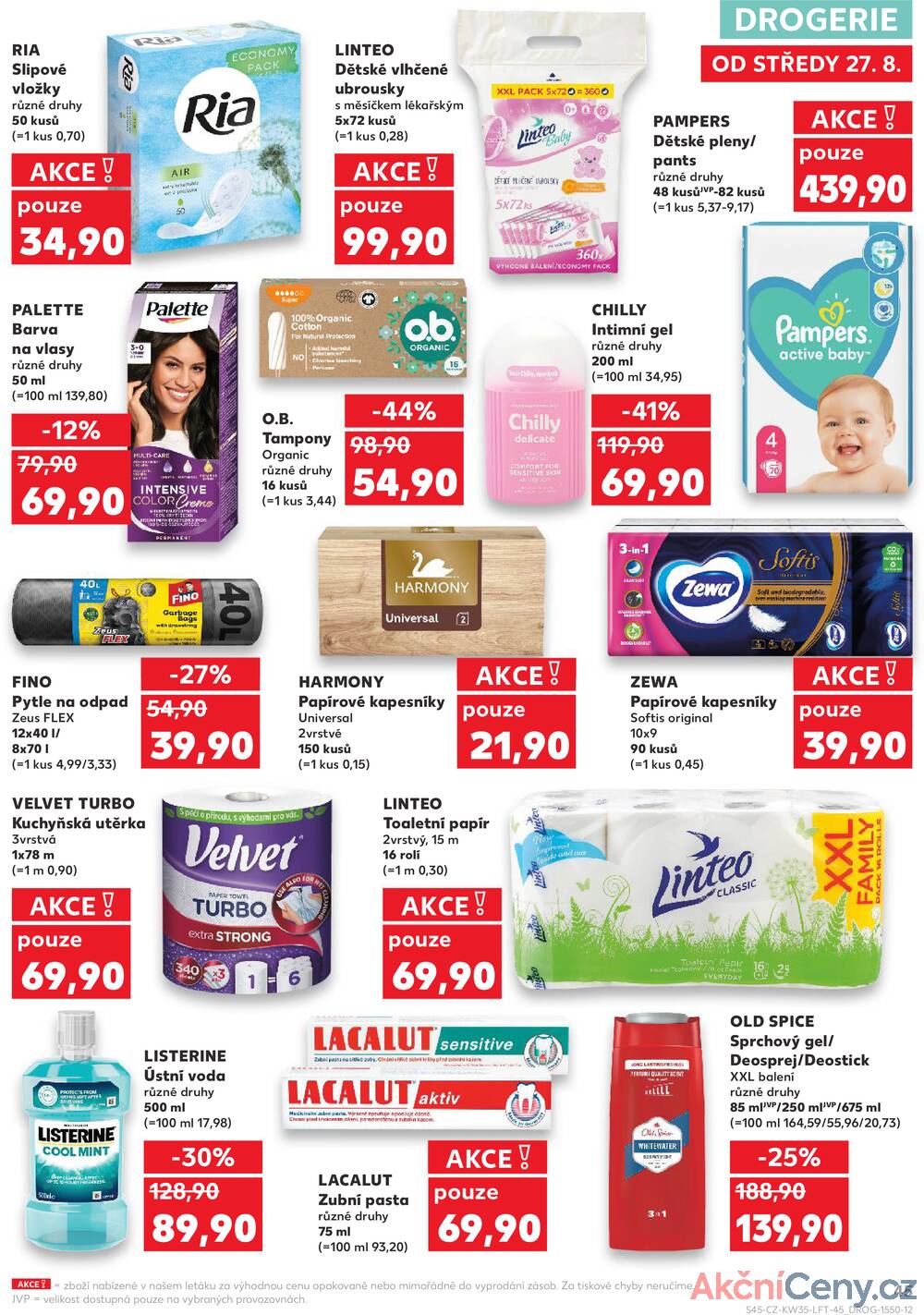 Leták Kaufland - Kaufland 27.8. - 2.9. - Kaufland - Vsetín - strana 45