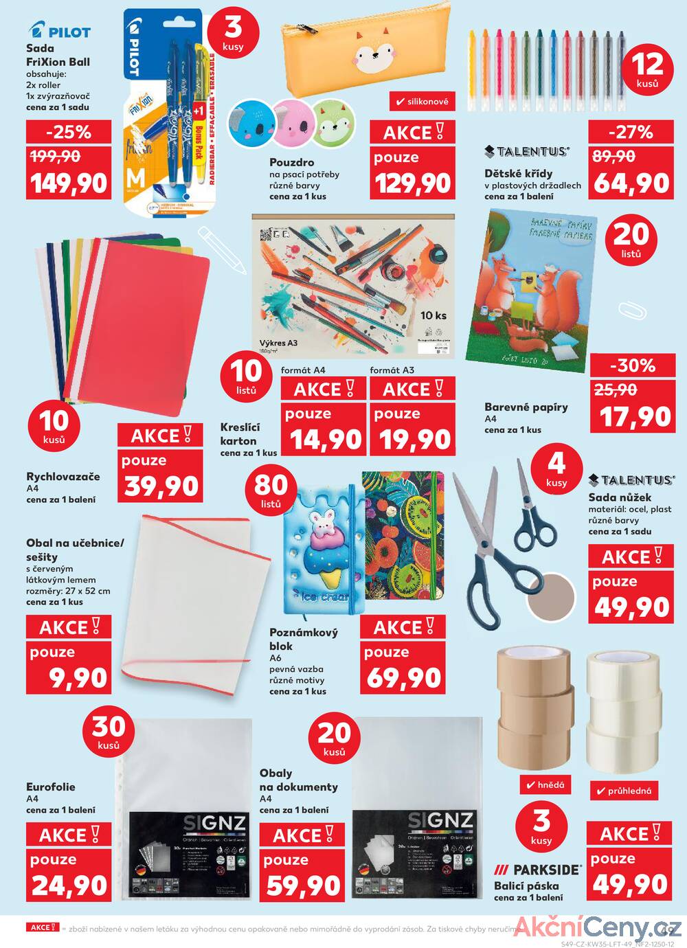 Leták Kaufland - Kaufland 27.8. - 2.9. - Kaufland - Vsetín - strana 49