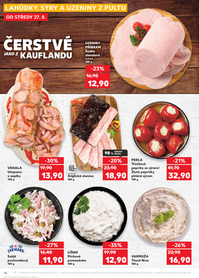 Kaufland 27.8. - 2.9. - Kaufland - Pelhřimov