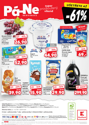Kaufland 27.8. - 2.9. - Kaufland - Kyjov