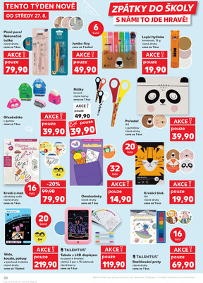 Kaufland 27.8. - 2.9. - Kaufland - Plzeň (Sukova)