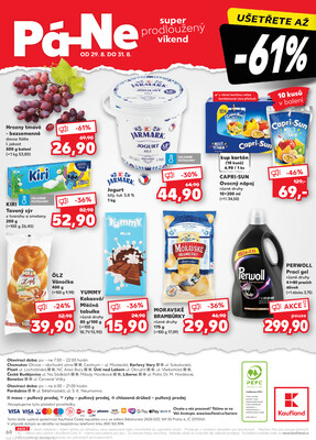 Kaufland 27.8. - 2.9. - Kaufland - Plzeň (Sukova)