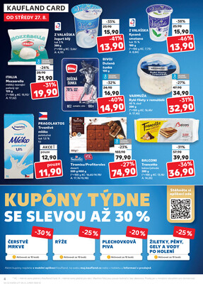 Kaufland 27.8. - 2.9. - Kaufland - Kutná Hora