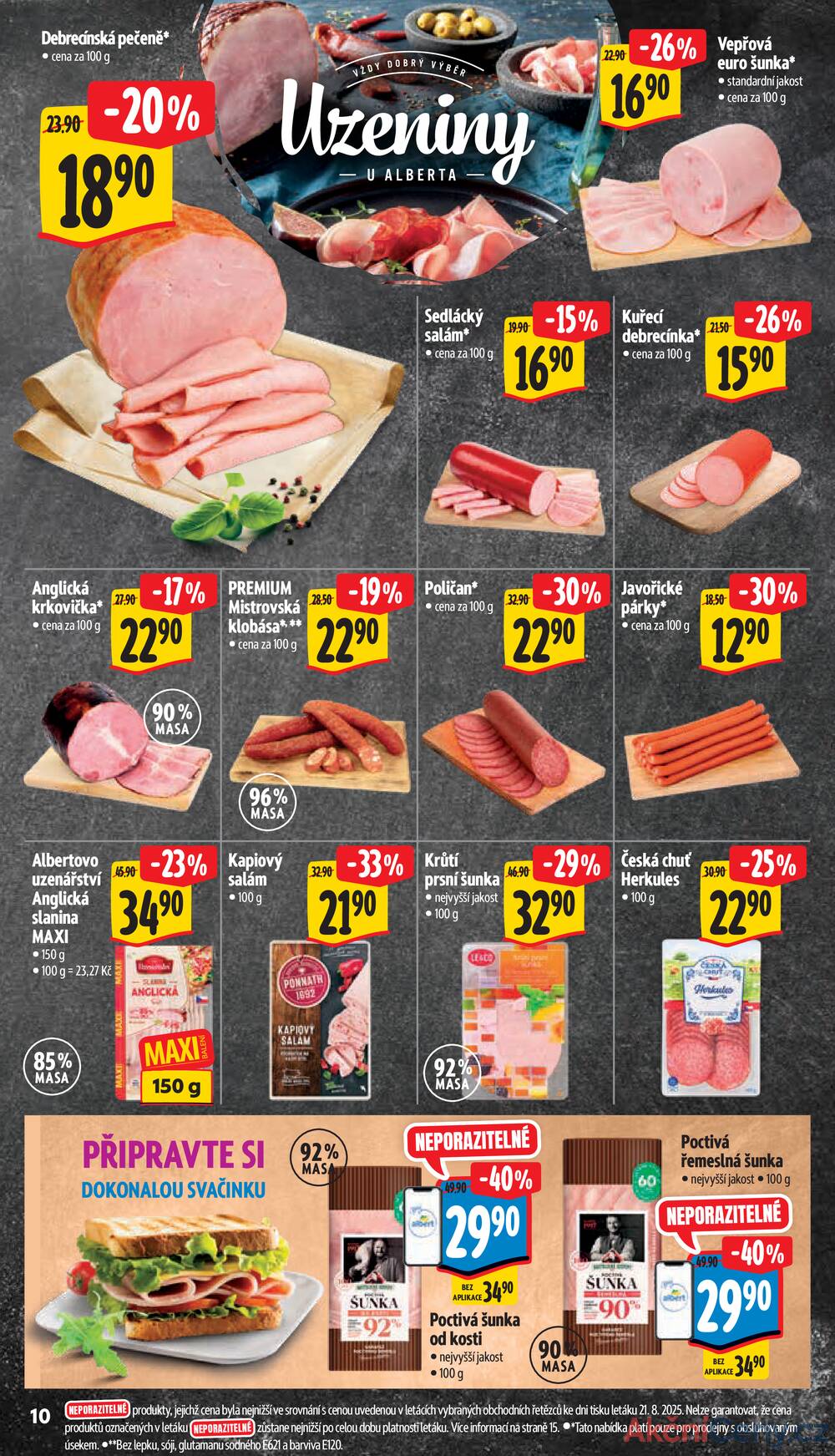 Leták Albert - Albert Supermarket od 27.8. do 2.9.2025 - strana 13 Leták Albert - Albert Supermarket od 27.8. do 2.9.2025 - strana 13