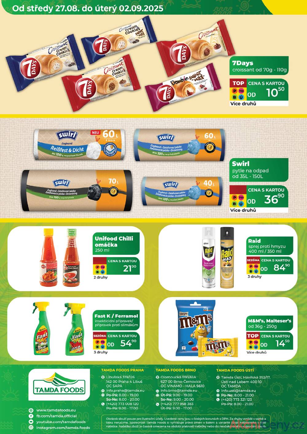 Leták Tamda Foods - Tamda Foods od 27.8. do 2.9.2025 - strana 52 Leták Tamda Foods - Tamda Foods od 27.8. do 2.9.2025 - strana 52