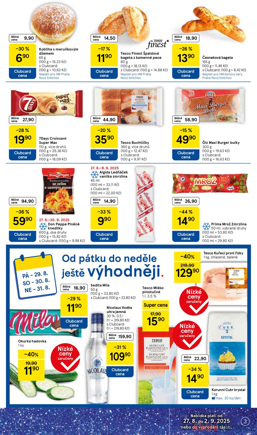 Leták Tesco - Tesco malé hypermarkety od 27.8. do 2.9.2025 - strana 3