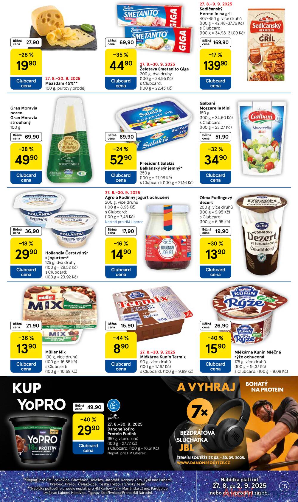 Leták Tesco - Tesco malé hypermarkety od 27.8. do 2.9.2025 - strana 15