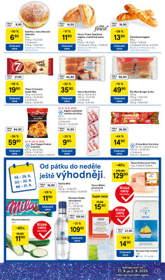 Tesco malé hypermarkety od 27.8. do 2.9.2025