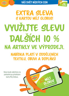 Akční leták Globus 27.8. - 2.9.2025 - Globus Jenišov u Karlových Varů