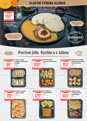 Akční leták Globus 27.8. - 2.9.2025 - Globus Jenišov u Karlových Varů