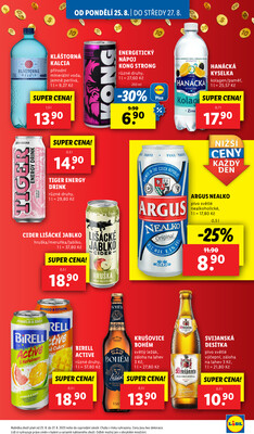 Lidl od 25.8. do 27.8.2025