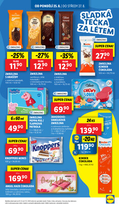 Lidl od 25.8. do 27.8.2025
