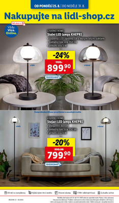 Lidl od 25.8. do 27.8.2025