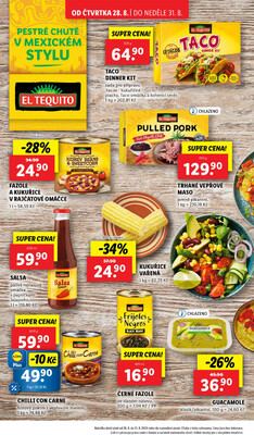 Lidl Čtvrtek od 28.8. do 31.8.2025