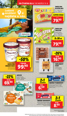 Lidl Čtvrtek od 28.8. do 31.8.2025