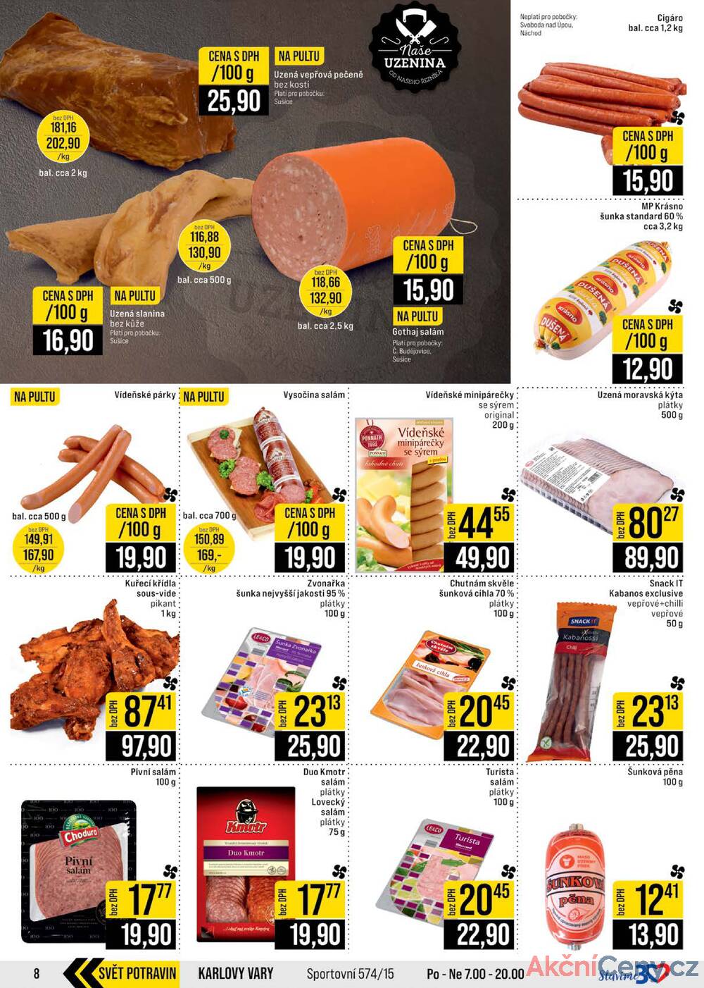 Leták JIP - JIP Cash & Carry České Budějovice, Most, Náchod, Polička, Sušice a Svoboda nad Úpou od 27.8. do 2.9.2025 - strana 8