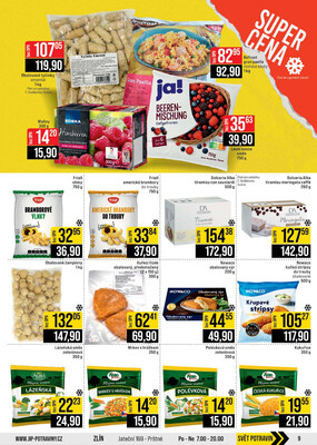JIP Cash & Carry České Budějovice, Most, Náchod, Polička, Sušice a Svoboda nad Úpou od 27.8. do 2.9.2025