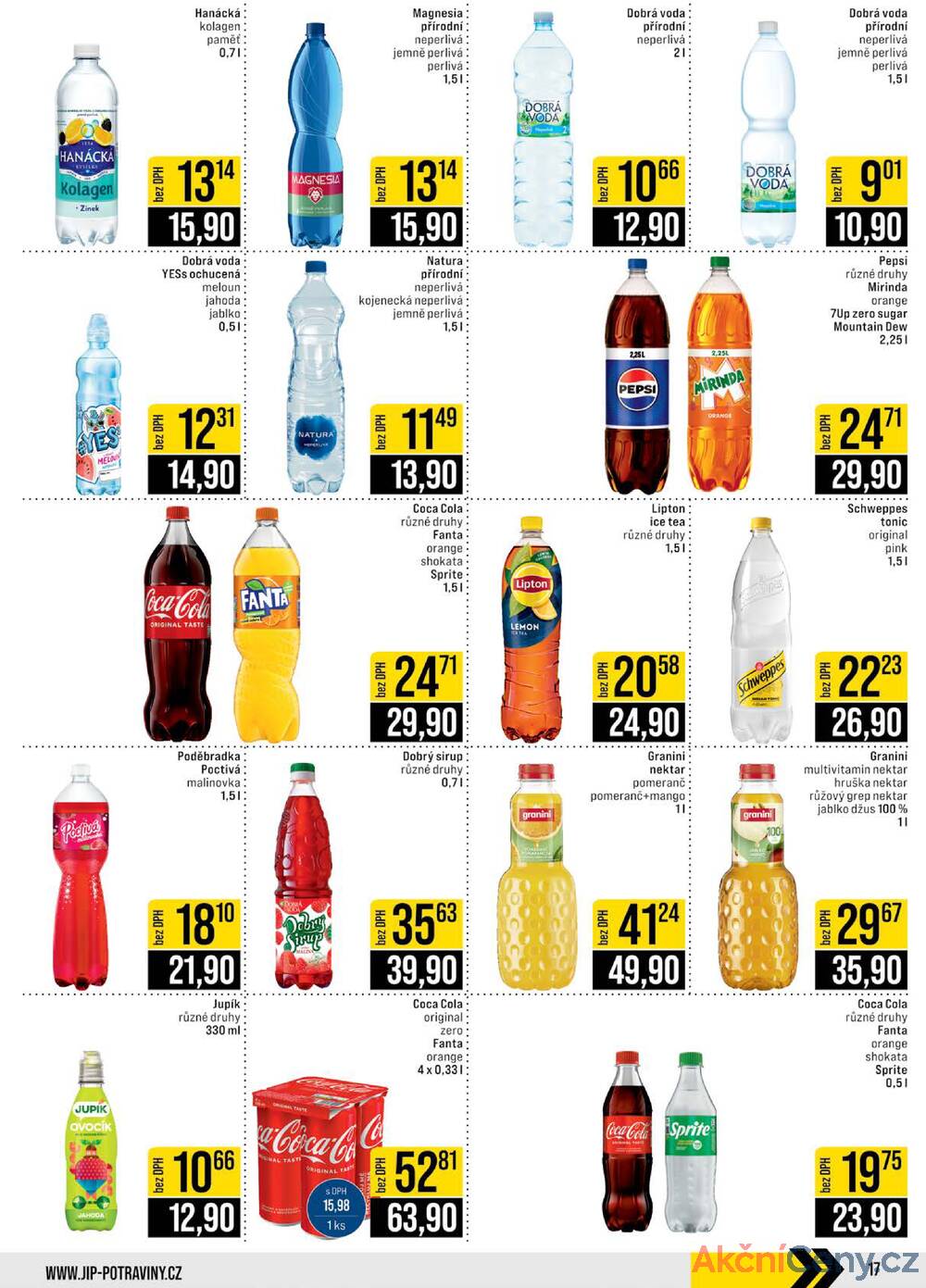 Leták JIP - JIP Cash & Carry Brno, Praha, Ostrava, Jilemnice, Pardubice, Ostrava, Karlovy Vary, Olomouc a Zlín od 27.8. do 2.9.2025 - strana 17