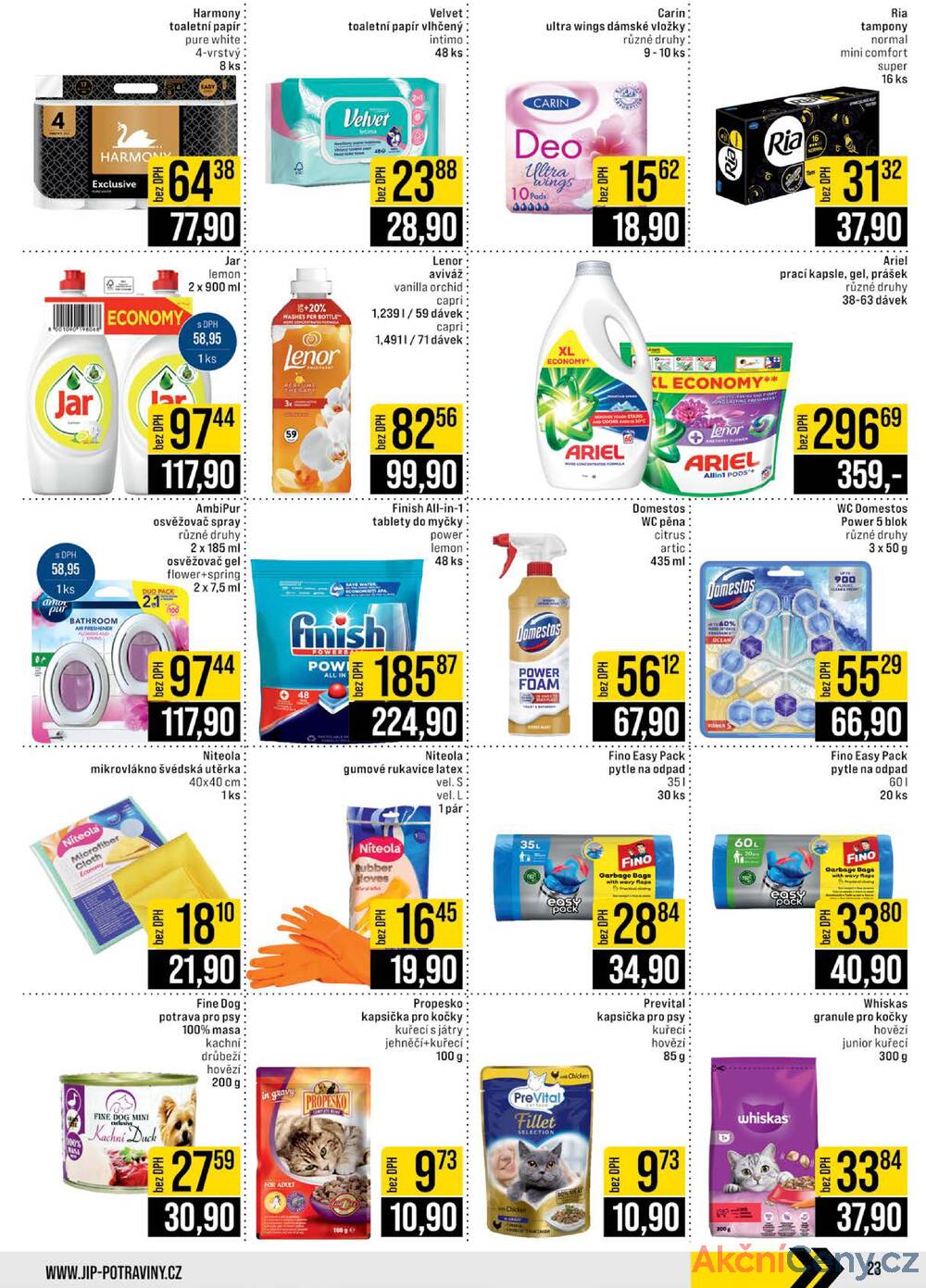 Leták JIP - JIP Cash & Carry Brno, Praha, Ostrava, Jilemnice, Pardubice, Ostrava, Karlovy Vary, Olomouc a Zlín od 27.8. do 2.9.2025 - strana 23 Leták JIP - JIP Cash & Carry Brno, Praha, Ostrava, Jilemnice, Pardubice, Ostrava, Karlovy Vary, Olomouc a Zlín od 27.8. do 2.9.2025 - strana 23