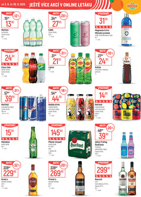 Akční leták Globus 3.9. - 9.9.2025 - Globus Opava