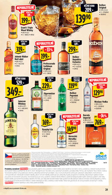 Albert Supermarket od 3.9. do 9.9.2025