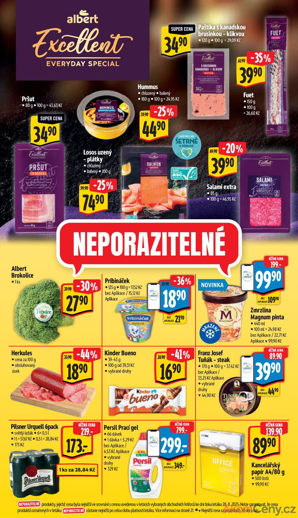 Leták Albert - Albert Supermarket Jihomoravský od 3.9. do 9.9.2025 - strana 8