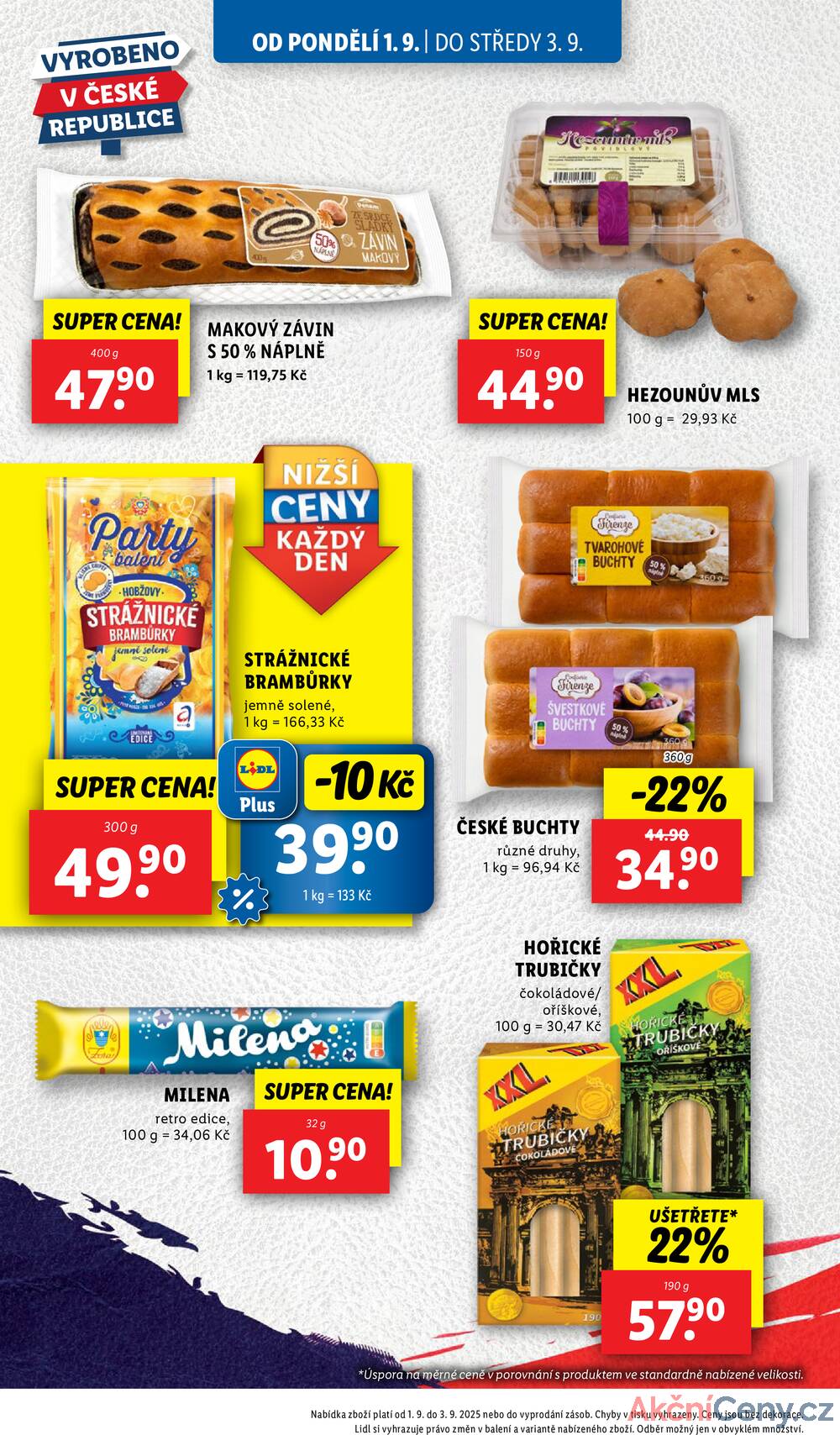 Leták Lidl - Lidl od 1.9. do 3.9.2025 - strana 22 Leták Lidl - Lidl od 1.9. do 3.9.2025 - strana 22